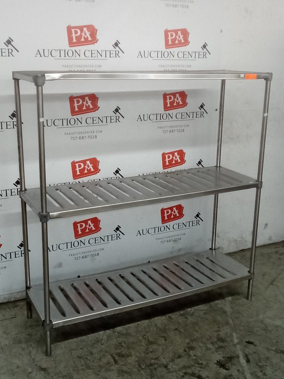 3-Tier Metal Shelving Unit