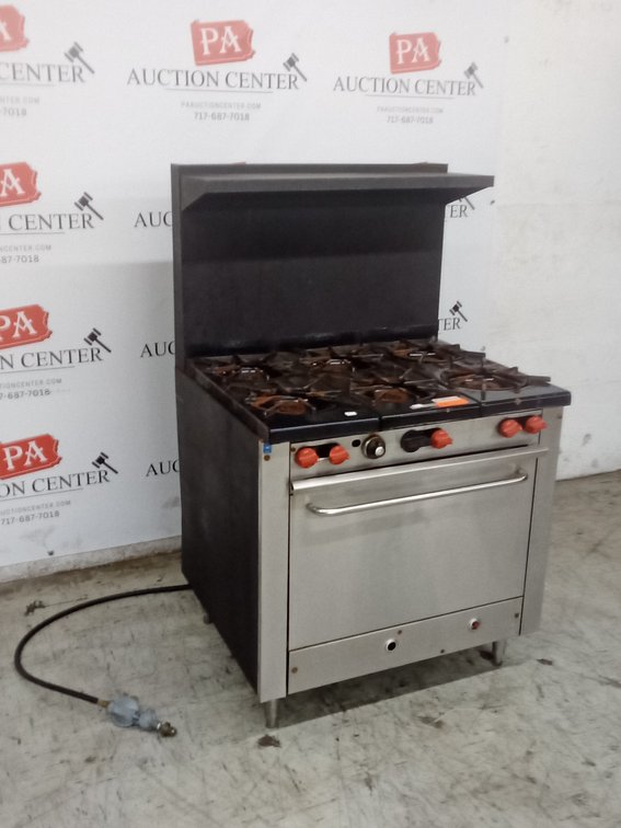 6-Burner Gas Range w/ Oven