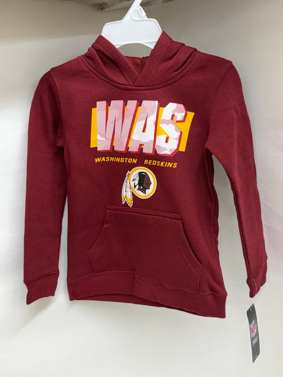 (6x Bid) Washington Redskins Hoodie-Asst Size