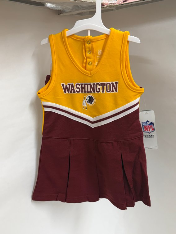 (6x Bid) Washington Redskins 2 Pc Set-3T