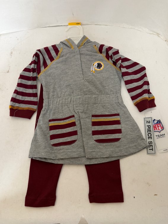(12x Bid) Washington Redskins 2 Pc Set-Asst Size