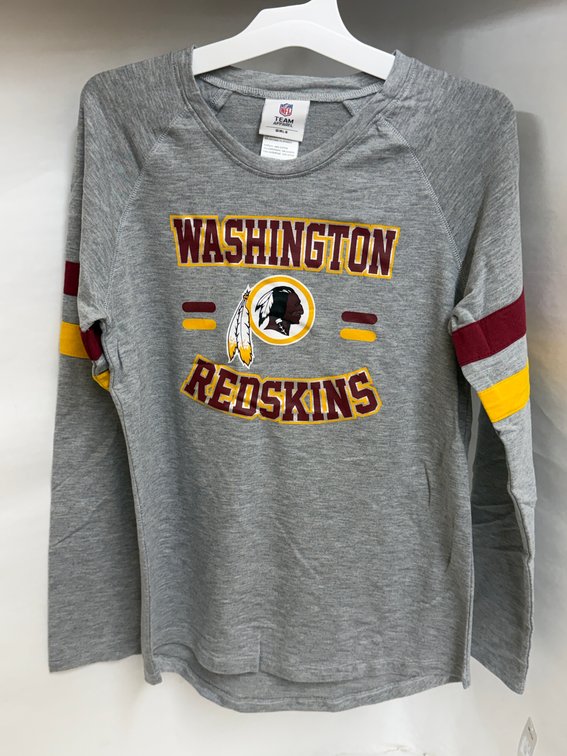 (6x Bid) Washington Redskins LS Shirt-XL