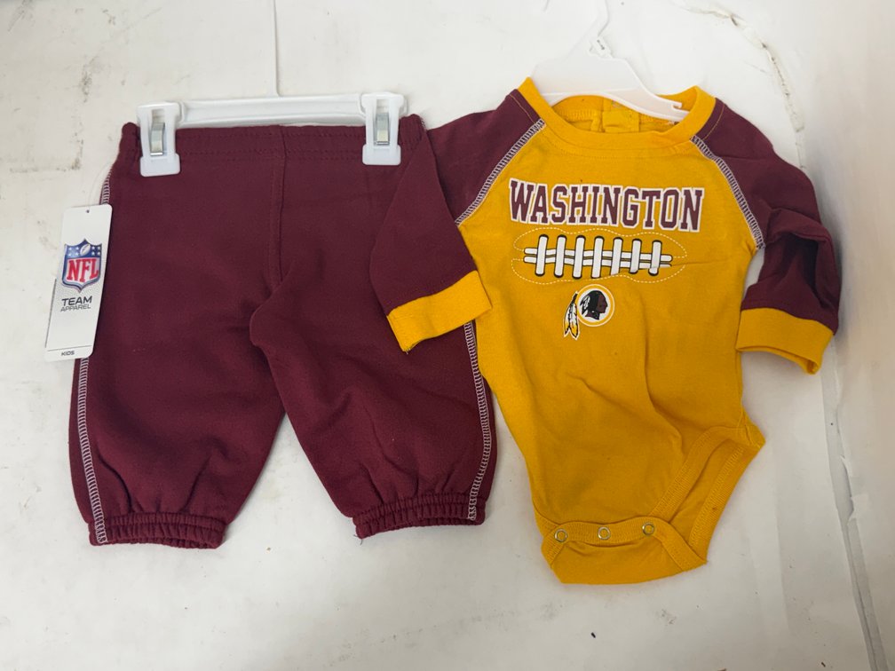 (12x Bid) Washington Redskins 2 Pc Set-Asst Size