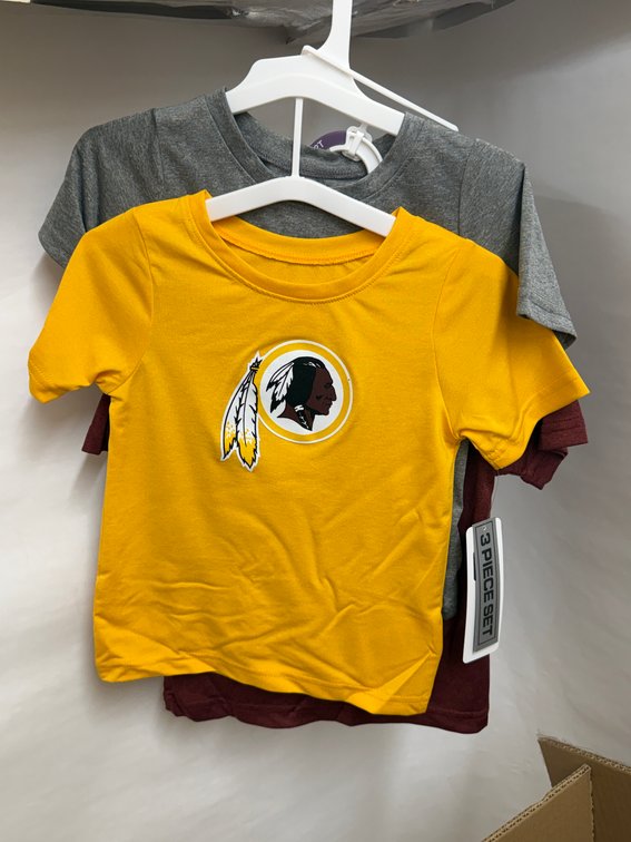(12x Bid) Washington Redskins T-Shirt Set-Asst Size