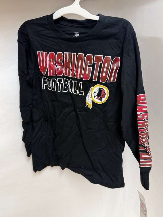 (12x Bid) Washington Redskins LS Shirt-Asst Size