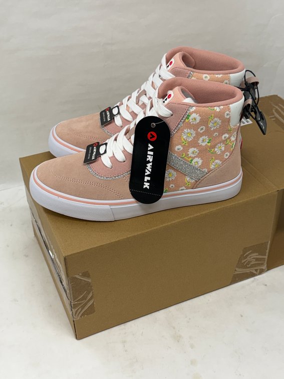 (12x Bid) Airwalk Hi Top Sneakers-Size 5