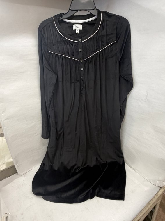 (12x Bid) Aria LS Sleepwear Gown-Medium