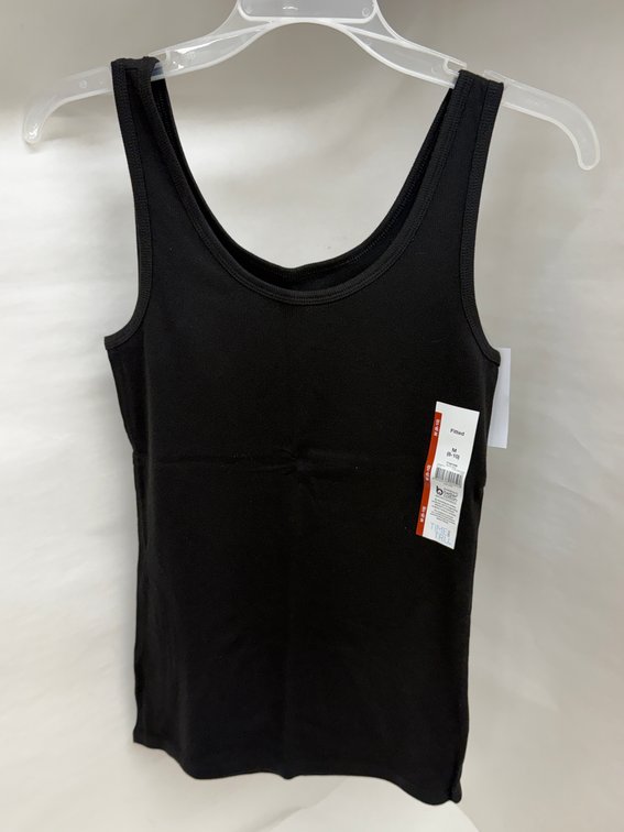 (24x Bid) Time & Tru Fitted Rib Tank Top-Medium