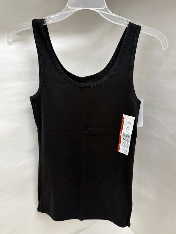 (24x Bid) Time & Tru Fitted Rib Tank Top-Medium