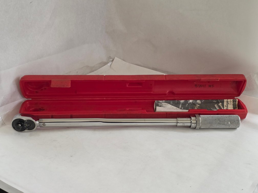 Snap-On 1/2" Click-Type Mechanical Torque Wrench