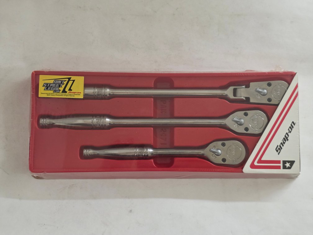 Snap-On 3pc Ratchet Set
