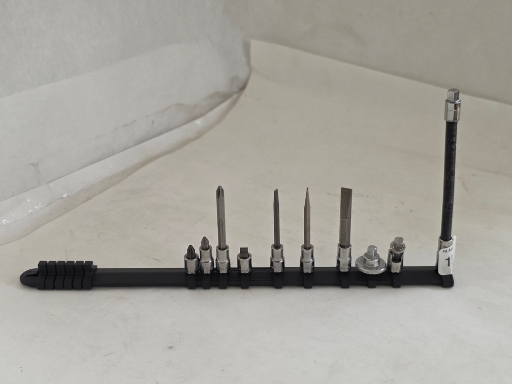 Assorted Snap-On Screwdriver Bits, Adapters, More