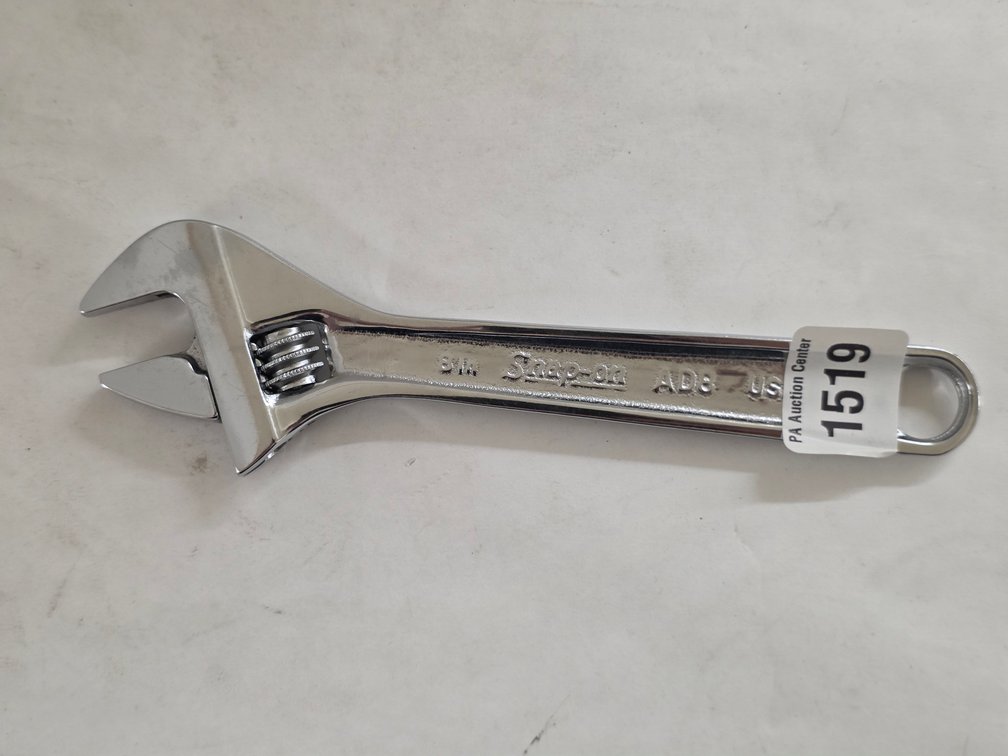 Snap-On 8" Adjustable Wrench