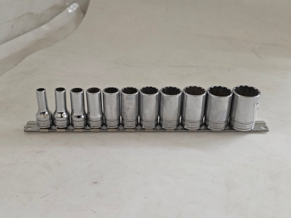 Snap-On 11pc 3/8" SAE Deep Socket Set