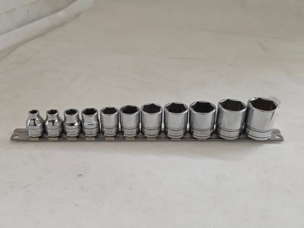 Snap-On 11pc 3/8" 6pt SAE Socket Set
