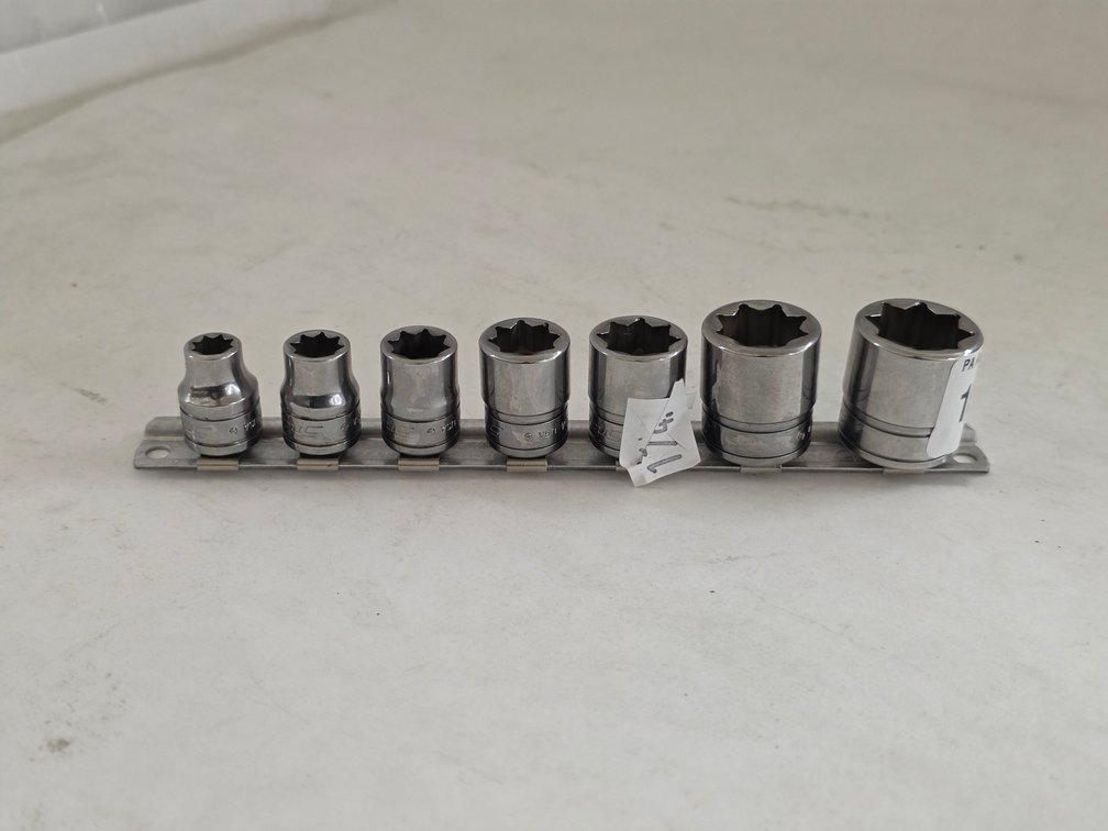 Snap-On 7pc 12pt SAE Socket Set