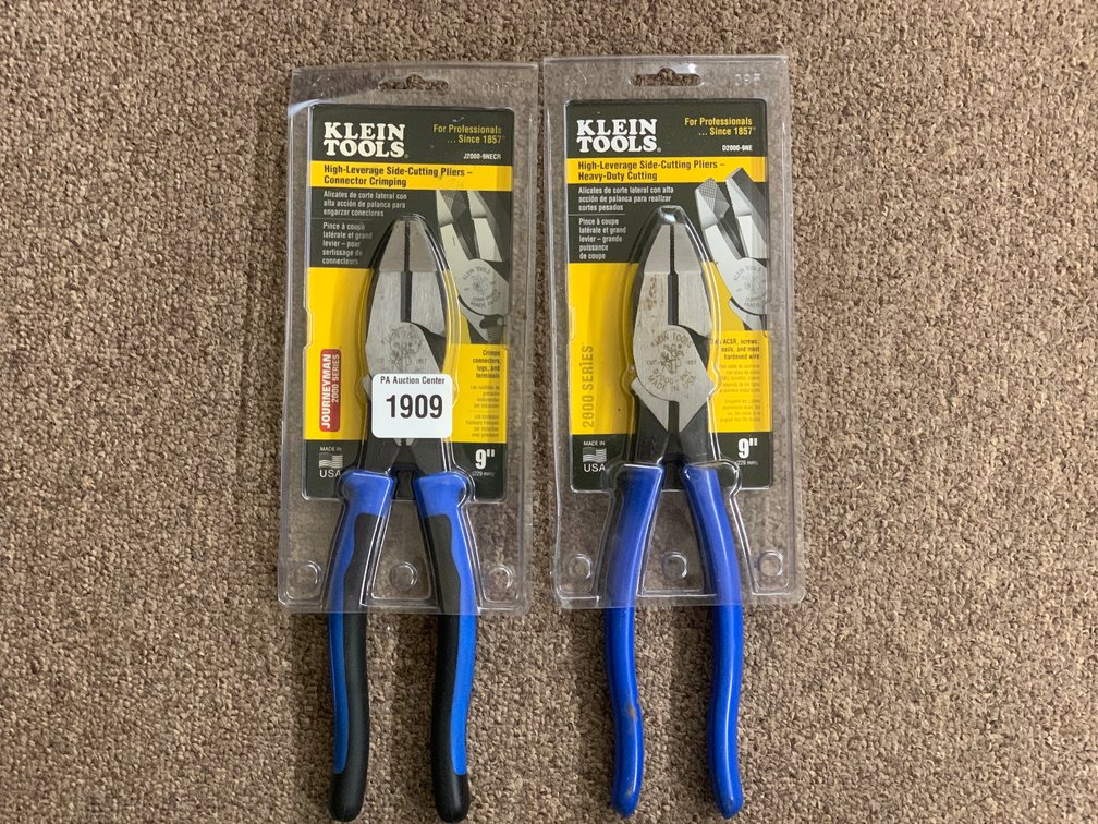 (2) Klein Side-Cutting Pliers