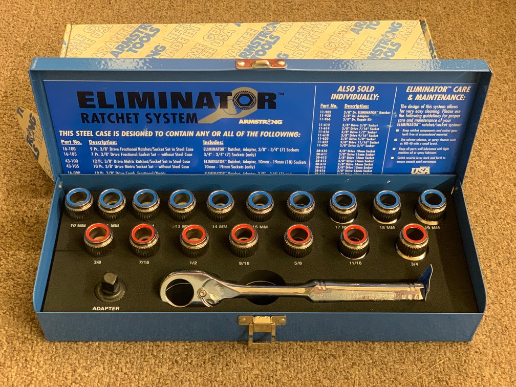 Armstrong Eliminator Metric Ratchet System