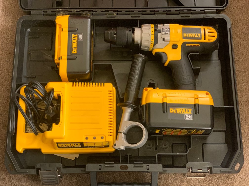 Dewalt 36V Drill/Driver Kit