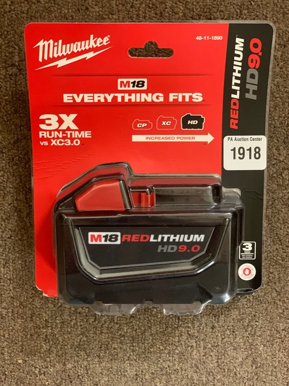 Milwaukee M18 HD9.0 Battery
