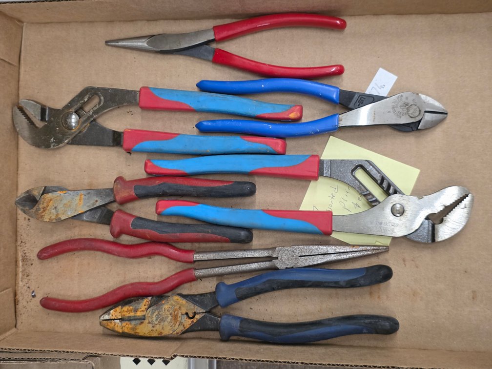 (7) Assorted Pliers