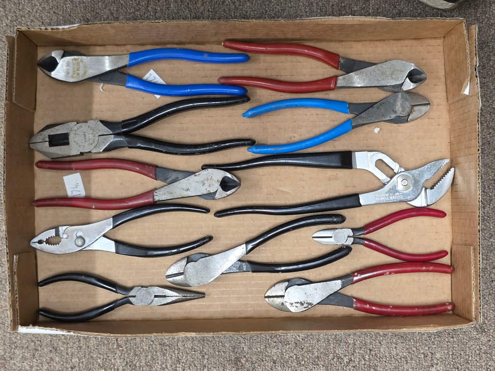 (11) Assorted Pliers