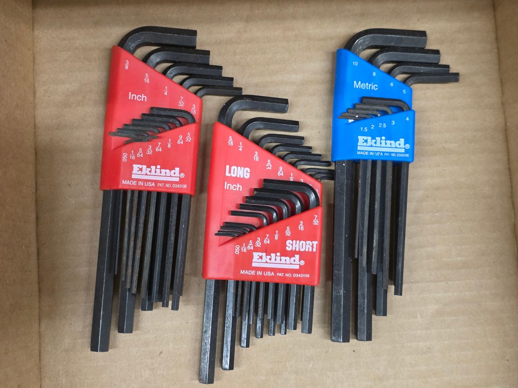 (3) Hex Key Sets