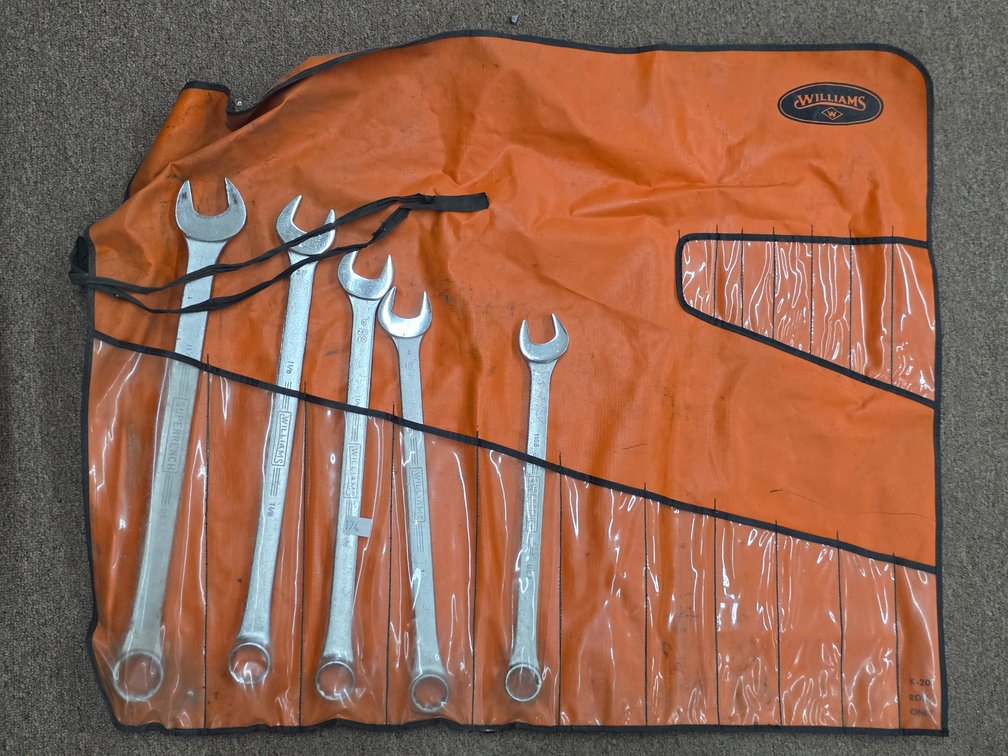 (5) Williams Combination Wrenches
