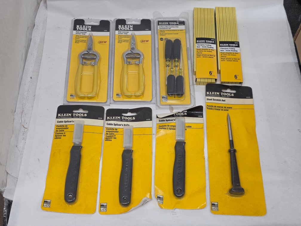 (9) Assorted Klein Tools