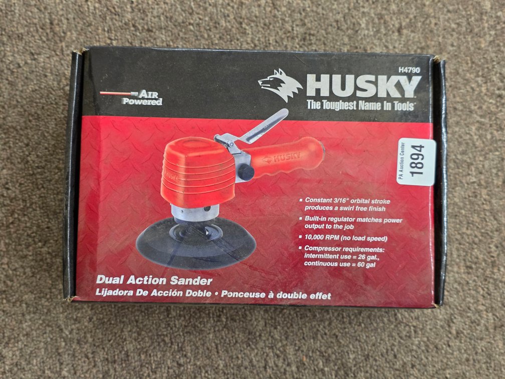 Husky 6" Dual Action Sander