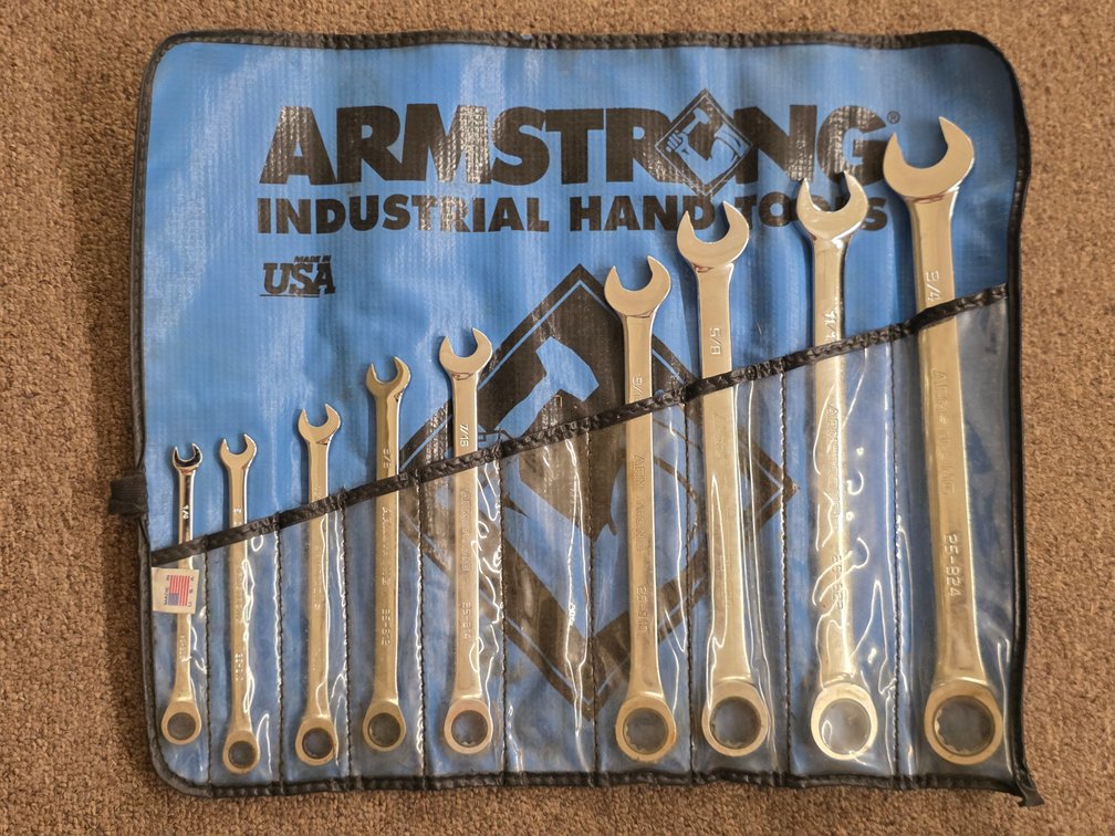 Armstrong 9pc Combination Wrench Set