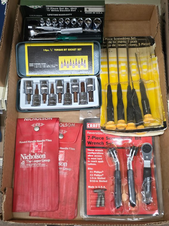 Lot of Assorted Tool Sets