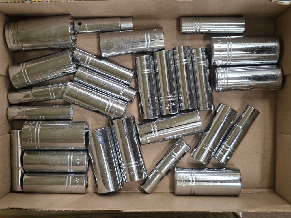 (26) Assorted Deep Sockets