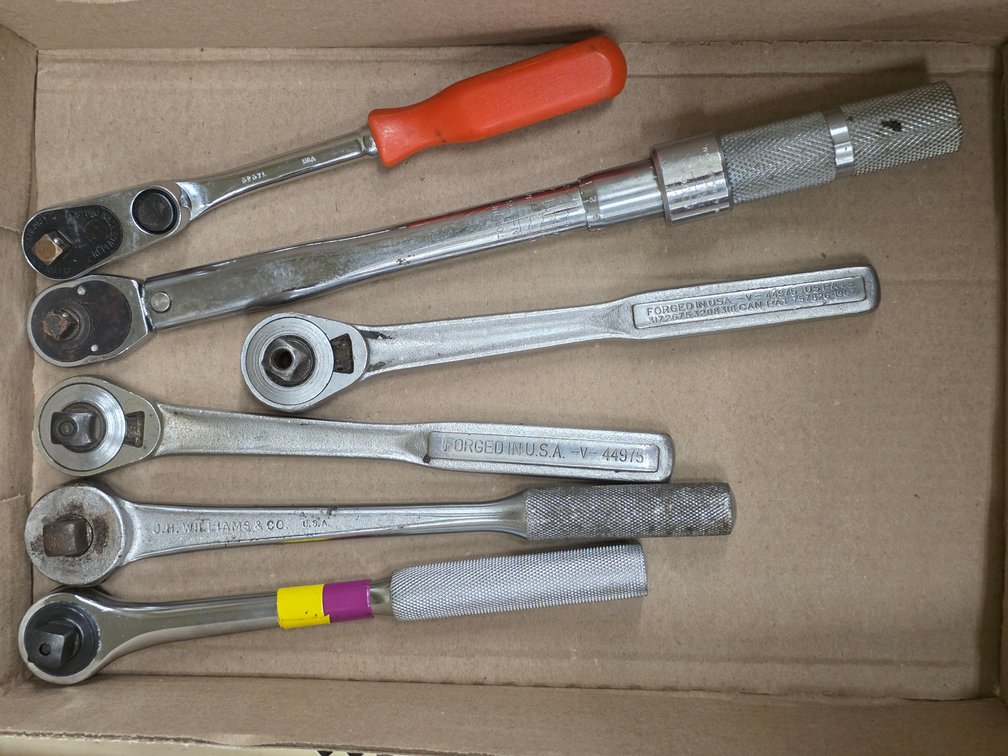 (6) Assorted Ratchets