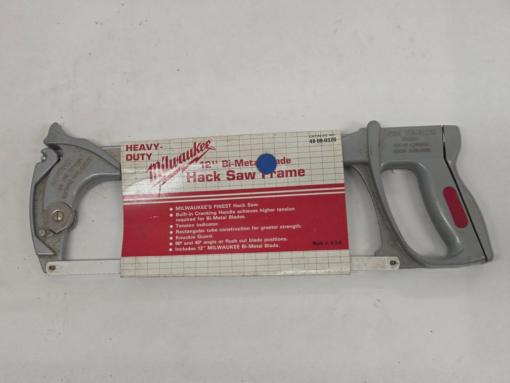 Milwaukee 12" Hack Saw