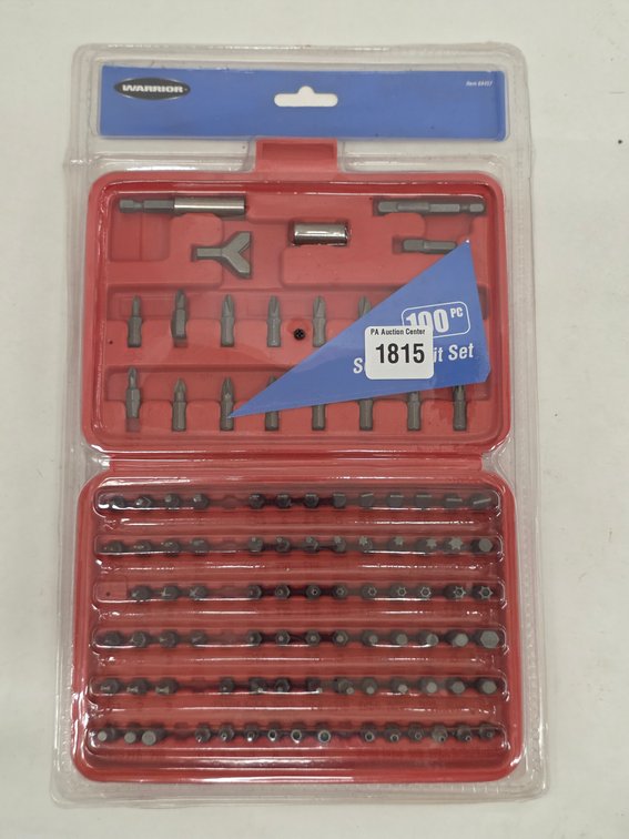Warrior 100pc Security Bit Set