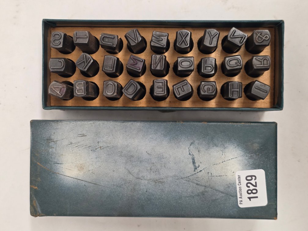 Greenfield 3/8" Steel Stamps