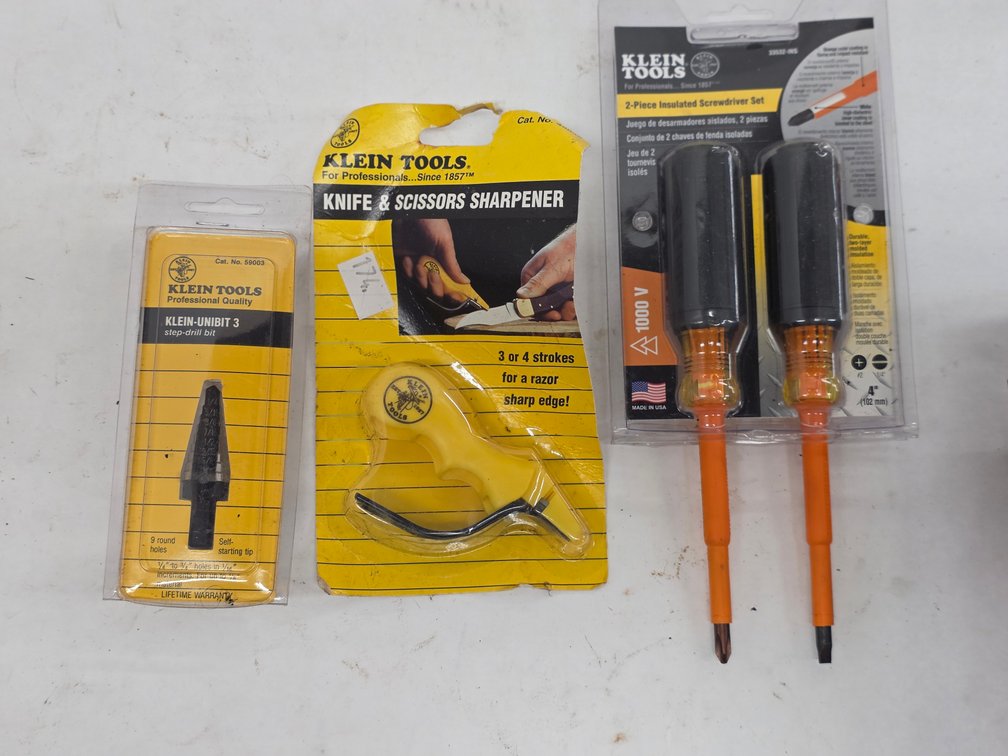 Assorted Klein Tools