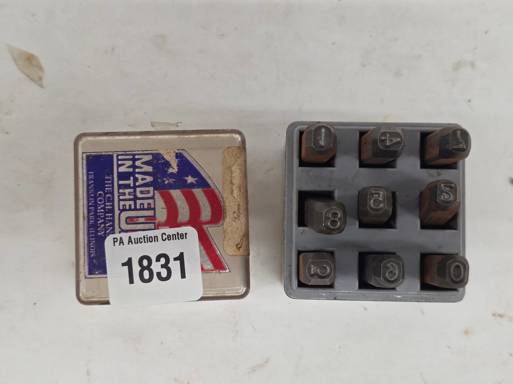 Hanson 3/16" Number Stamps