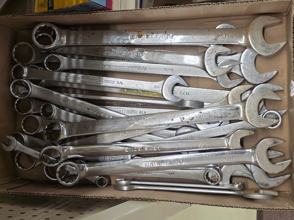 (23) Assorted Combination Wrenches