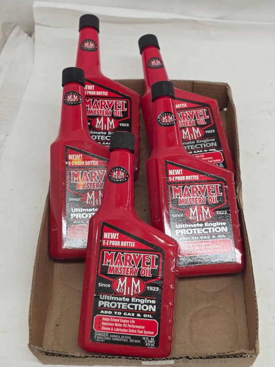 (5) 16oz Bottles Marvel Mystery Oil