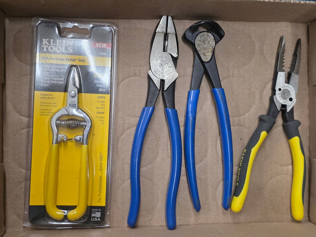 (4) Assorted Klein Tools