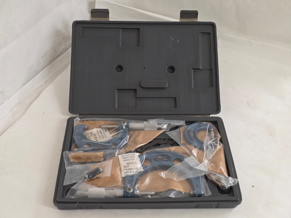 Westward 3pc Outside Micrometer Set