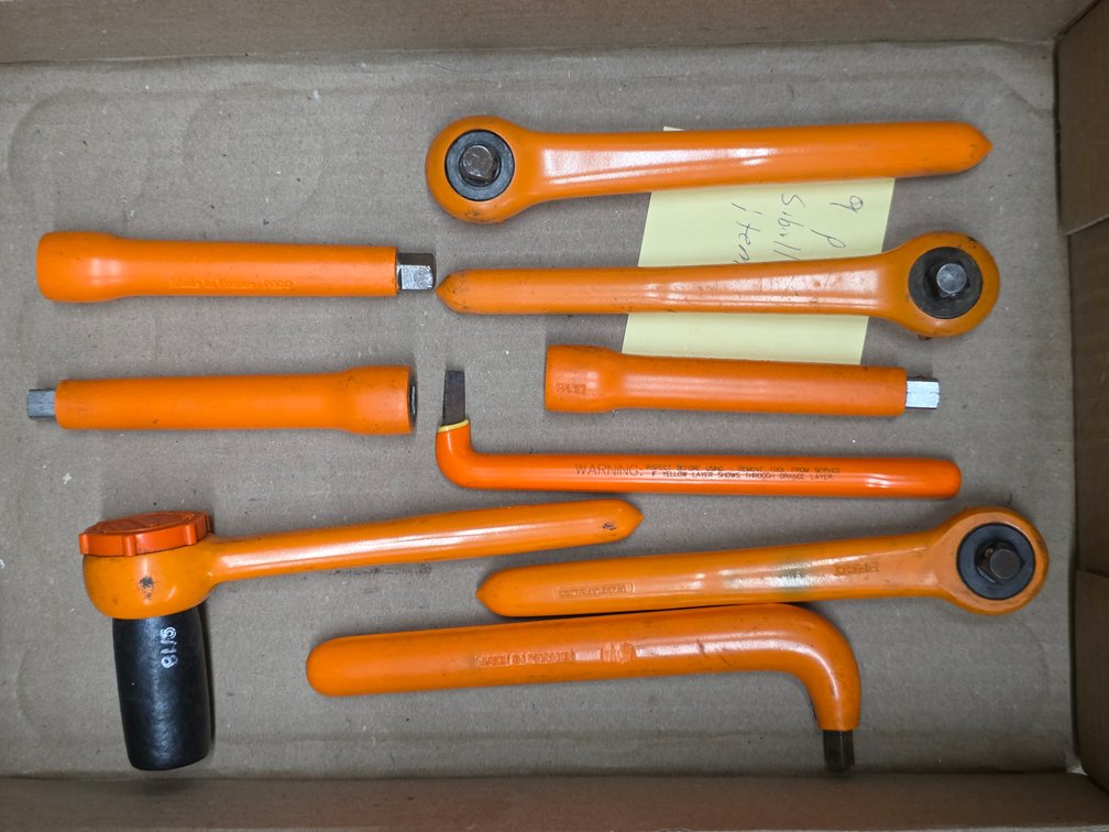 (9) Assorted Peco Sibille Tools