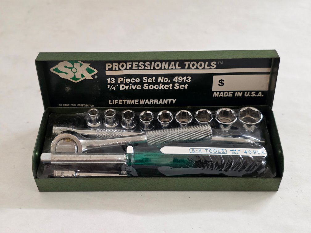 SK 13pc 1/4" Socket Set