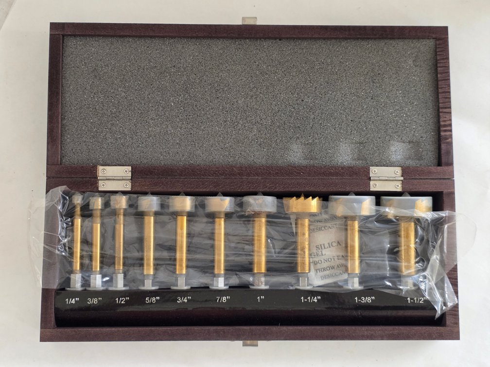 Drill Master 10pc Forstner Bit Set