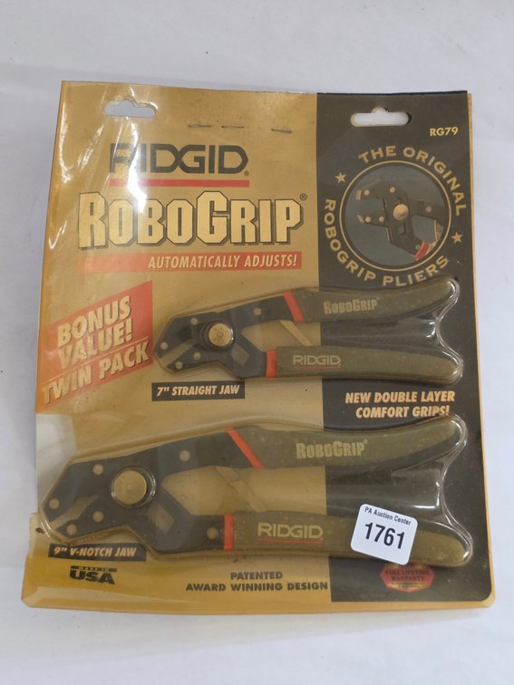 Ridgid RoboGrip Pliers Twin Pack