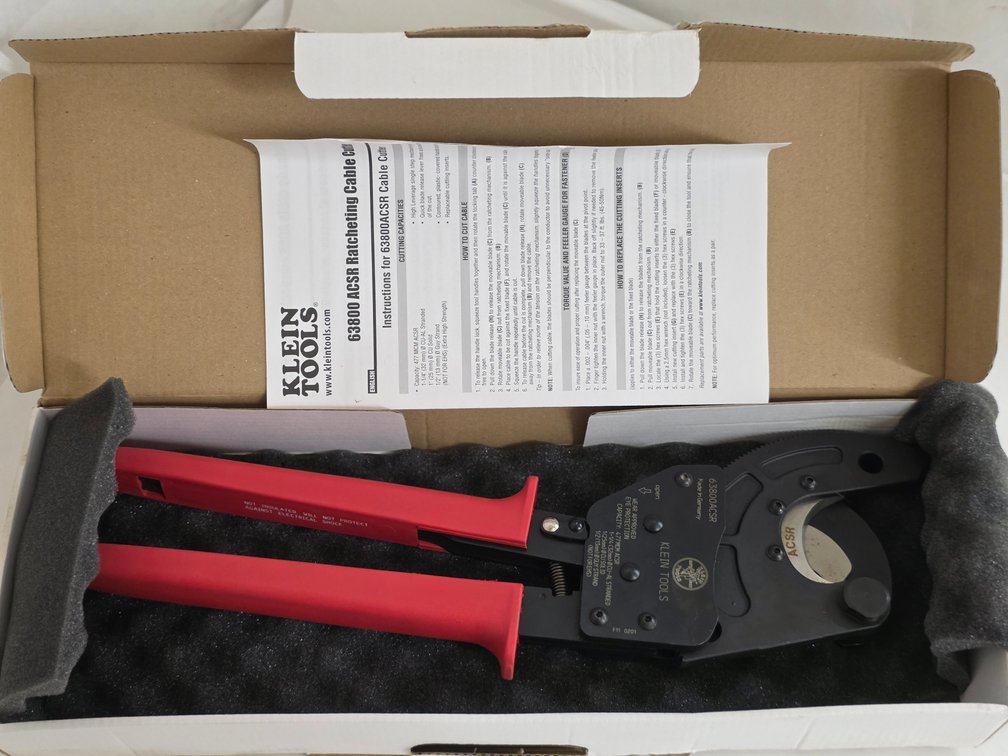 Klein Ratcheting Cable Cutter