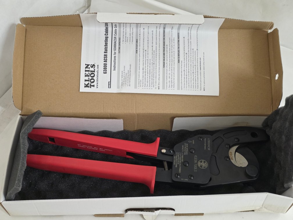 Klein Ratcheting Cable Cutter