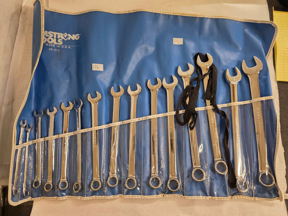 Armstrong 15pc Combination Wrench Set
